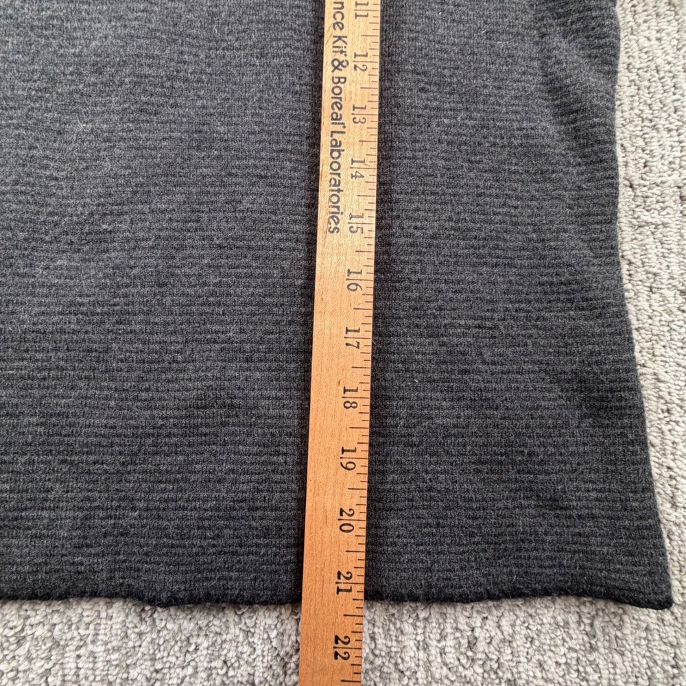 Lululemon Sweater Womens Size 10 Gray Crewneck Ribbed Knit‎ Long Sleeve Pullover - Picture 6 of 7